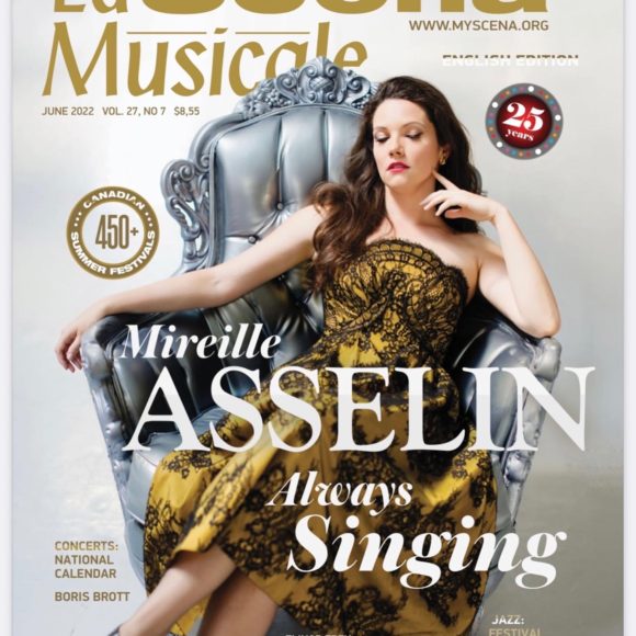 Cover Girl of La Scena Musicale, Summer 2022